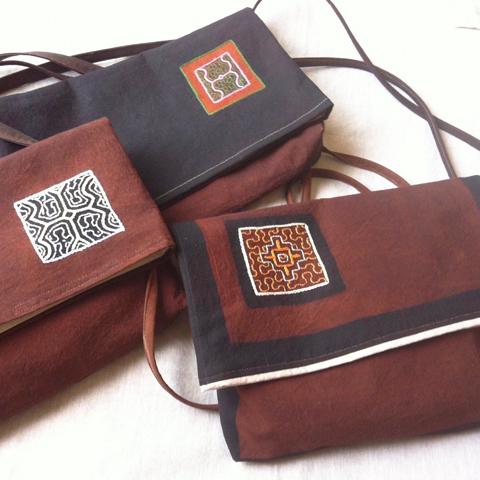 アマゾン屋のこと-アマゾン屋 - アマゾン・シピボ族の泥染め