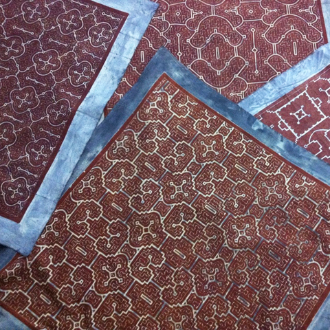 アマゾン屋のこと-アマゾン屋 - アマゾン・シピボ族の泥染め