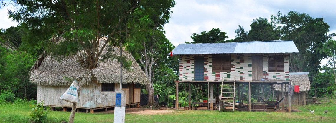 シピボ族の人々-アマゾン屋 - アマゾン・シピボ族の泥染め